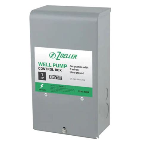 zoeller steel control box|control boxes for well pumps.